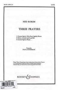 Rorem, N: Three Prayers