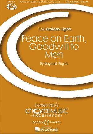 Rogers, W: Peace on earth, goodwill to men