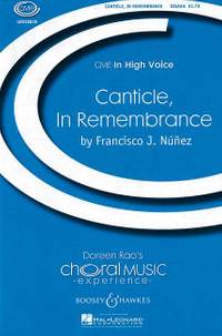 Núñez, F J: Canticle, In Remembrance