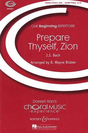 Bach, J S: Prepare thyself, Zion