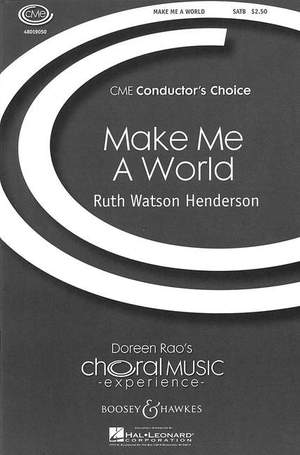 Watson Henderson, R: Make me a world