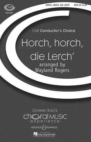 Schubert: Horch, horch, die Lerch' D. 889