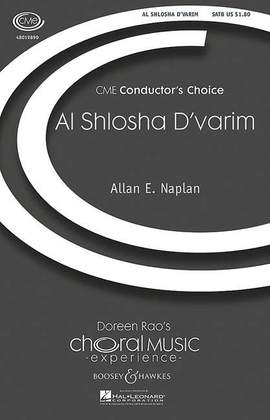 Naplan, A E: Al Shlosha d'Varim