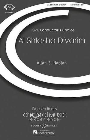 Naplan, A E: Al Shlosha d'Varim