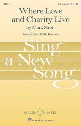 Sirett, M: Where Love and Charity Live