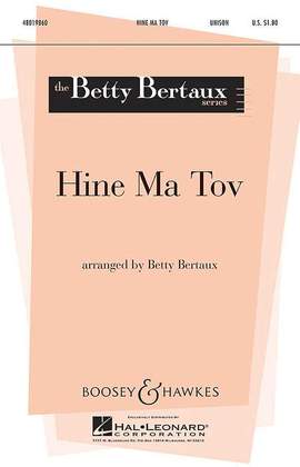 Hine ma tov
