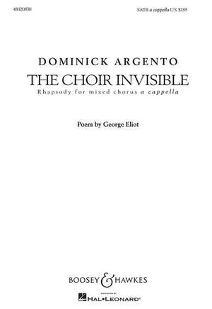 Argento, D: The Choir Invisible