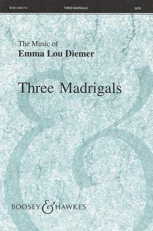 Diemer, E L: Drei Madrigale