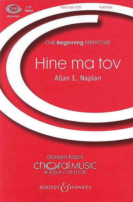 Naplan, A E: Hine Ma Tov