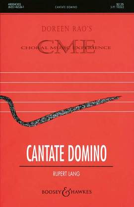 Lang, R: Cantate Domino