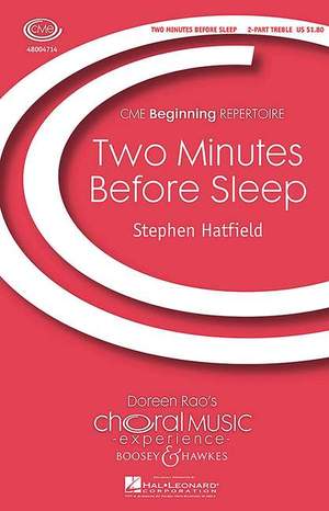 Hatfield, S: Two minutes before sleep