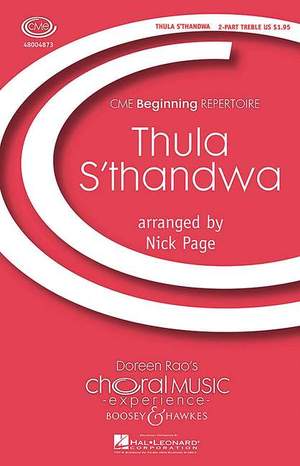 Page, N: Thula S'thwanda