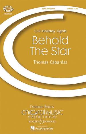 Cabaniss, T: Behold the Star