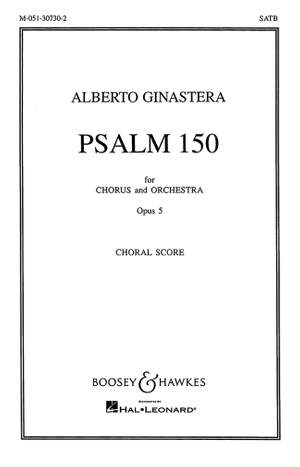 Ginastera, A: Psalm 150 op. 5