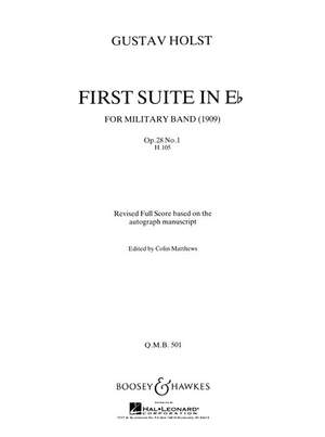 Holst, G: Suite 1 In E Flat op. 28/1 H.105 QMB 501