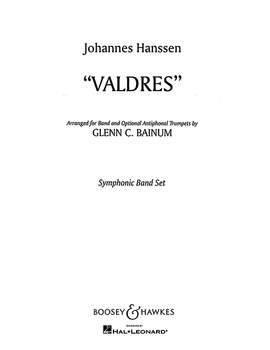 Hanssen, J: Valdres QMB 327