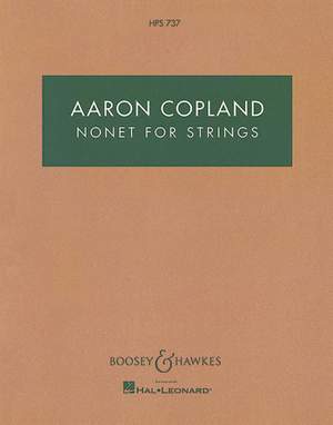 Copland, A: Nonet for Strings HPS 737