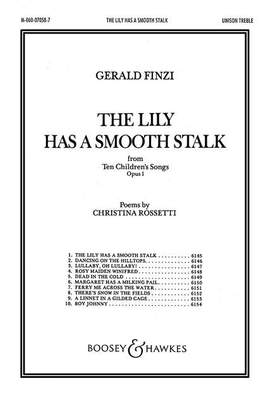 Finzi: Ten Children's Songs op. 1/1