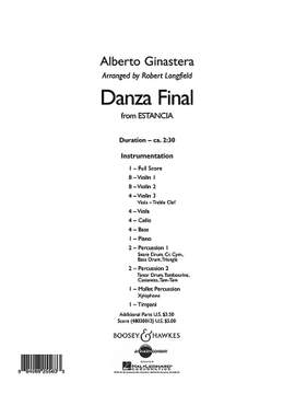 Ginastera, A: Danza Final