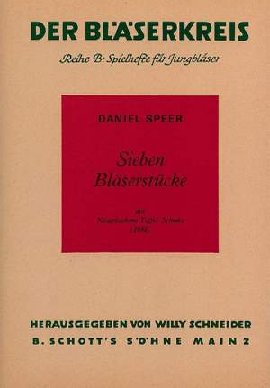 Speer, D: Sieben Bläserstücke