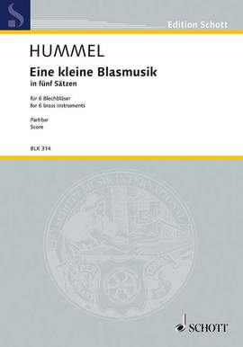 Hummel, B: A little Windmusic