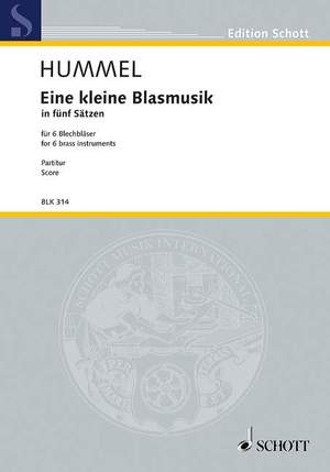 Hummel, B: A little Windmusic