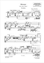 Takemitsu: Masque No.1: Continu & Incidental Product Image