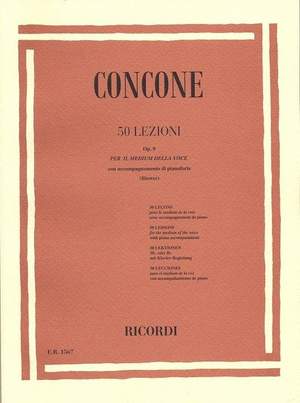 Concone G: 50 Lezioni Di Canto  Op. 9