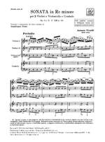 Vivaldi: Sonata FXIII/24 (RV64, Op.1/8) in D minor Product Image