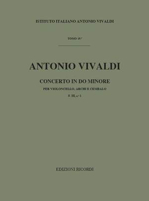 Vivaldi: Concerto FIII/1 (RV401) in C minor