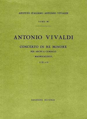 Vivaldi: Concerto FXI/10 (RV129) in D minor
