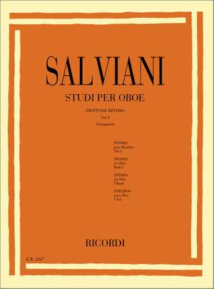 C. Salviani: Studi Per Oboe (Tratti Dal Metodo) Vol. I