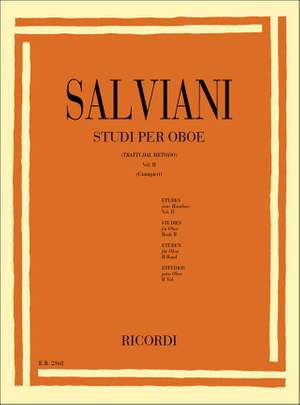 C. Salviani: Studi Per Oboe (Tratti Dal Metodo) Vol. II