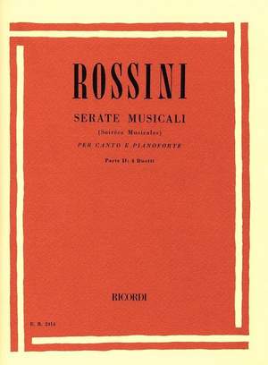 Rossini: Soirées musicales Part 2: 4 Duets