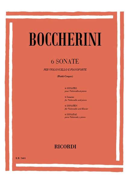 Boccherini: 6 Sonatas