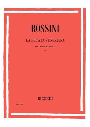 Rossini: La Regata veneziana, 3 Canzonette (sop/ten)