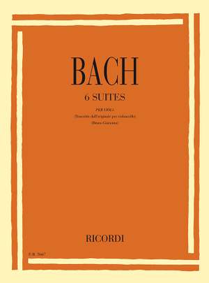 Bach: 6 Suites (transc. B.Giuranna)