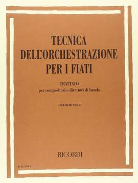 Paola: Tecnica dell'Orchestrazione per i Fiati