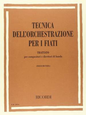 Paola: Tecnica dell'Orchestrazione per i Fiati