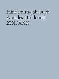 Hindemith-Jahrbuch Vol. XXX