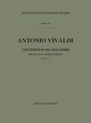 Vivaldi: Concerto FVI/4 (RV443) in C major