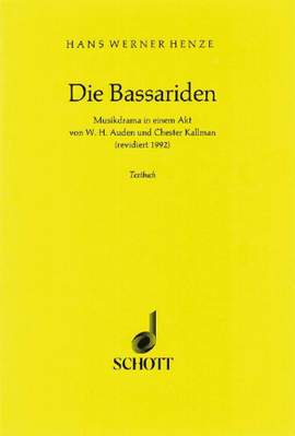Henze, H W: The Bassarids