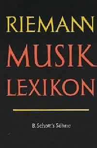 Riemann Musiklexikon Vol. 2