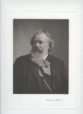 Brahms, Johannes - Photo (brustbild)