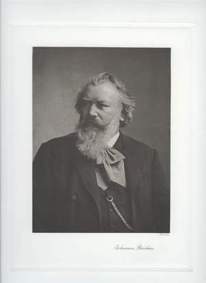 Brahms, Johannes - Photo (brustbild)