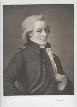 Mozart, Wolfang A. (brustbild)