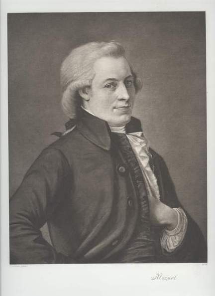 Mozart, Wolfang A. (brustbild)