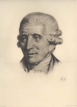 Haydn nach Zeichnung