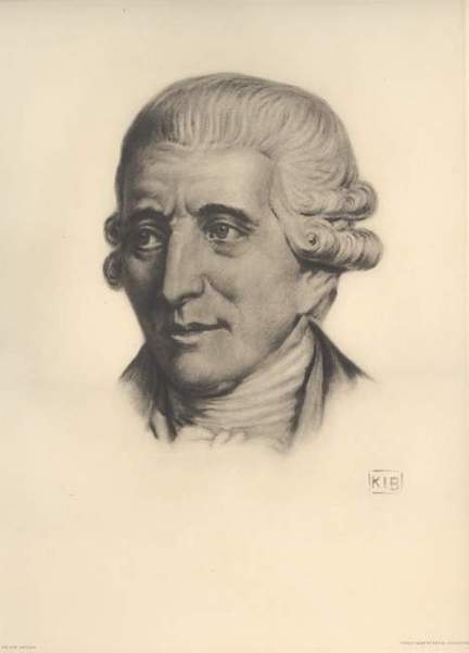 Haydn nach Zeichnung