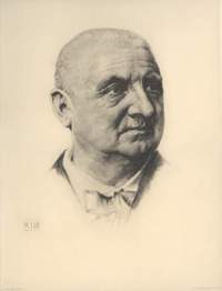 Bruckner nach Zeichnung